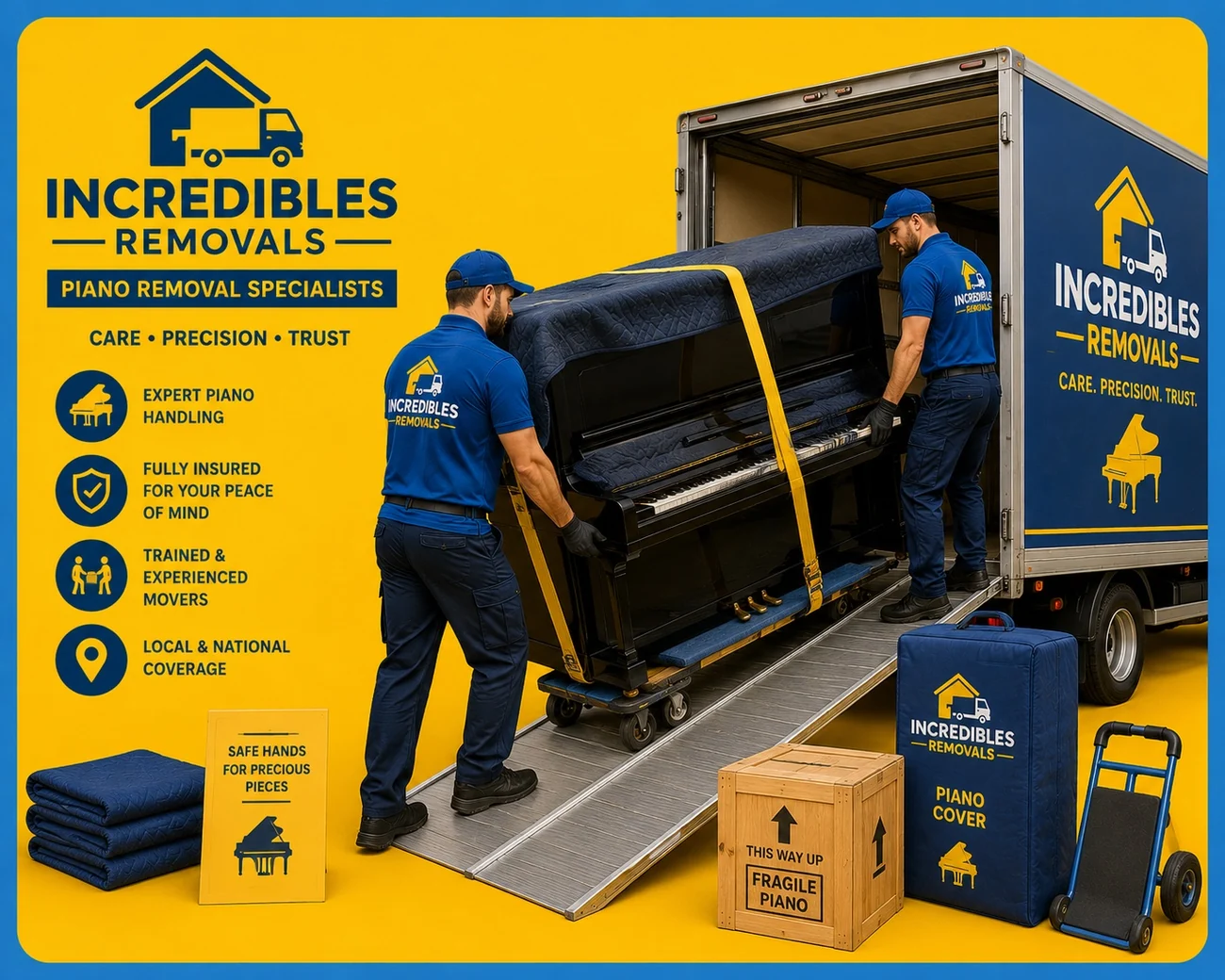 Piano removals London